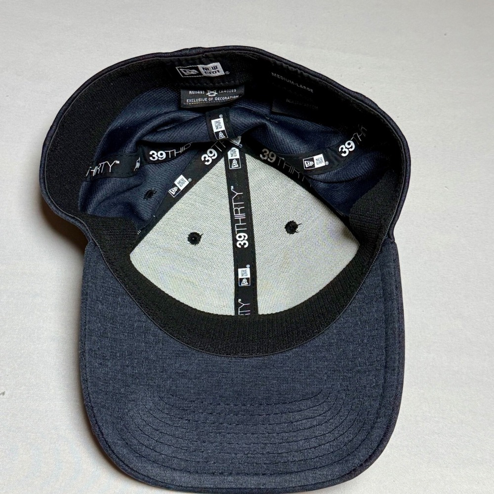 East Lake FedExCup New Era 39THIRTY Men‎ Heather Navy Blue Fit Golf Hat - Picture 6 of 7